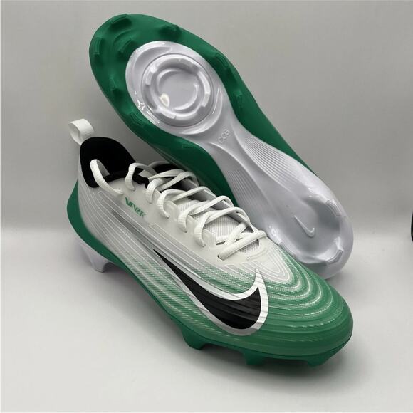 Nike Vapor Speed 3 Football Cleats HM8849-100 White Stadium Green Men’s Size 8.5 - Picture 5 of 5